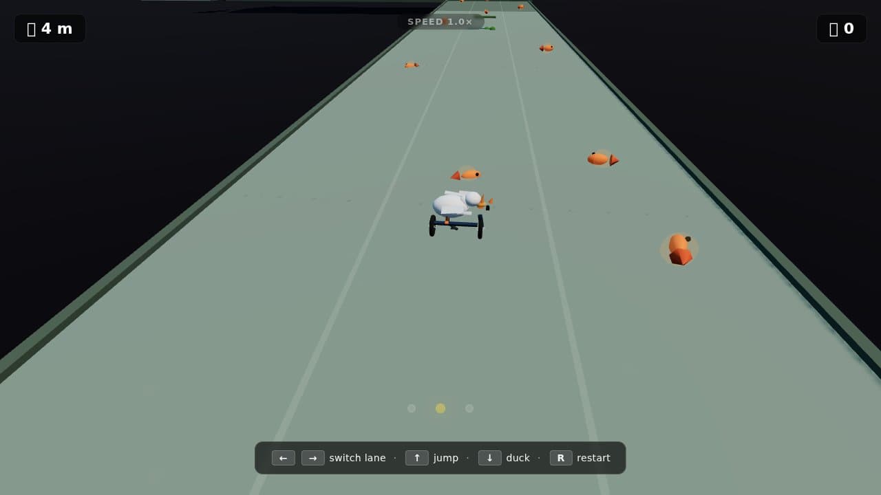 Still from the DeepSeek: DeepSeek V4 Flash 0423 game